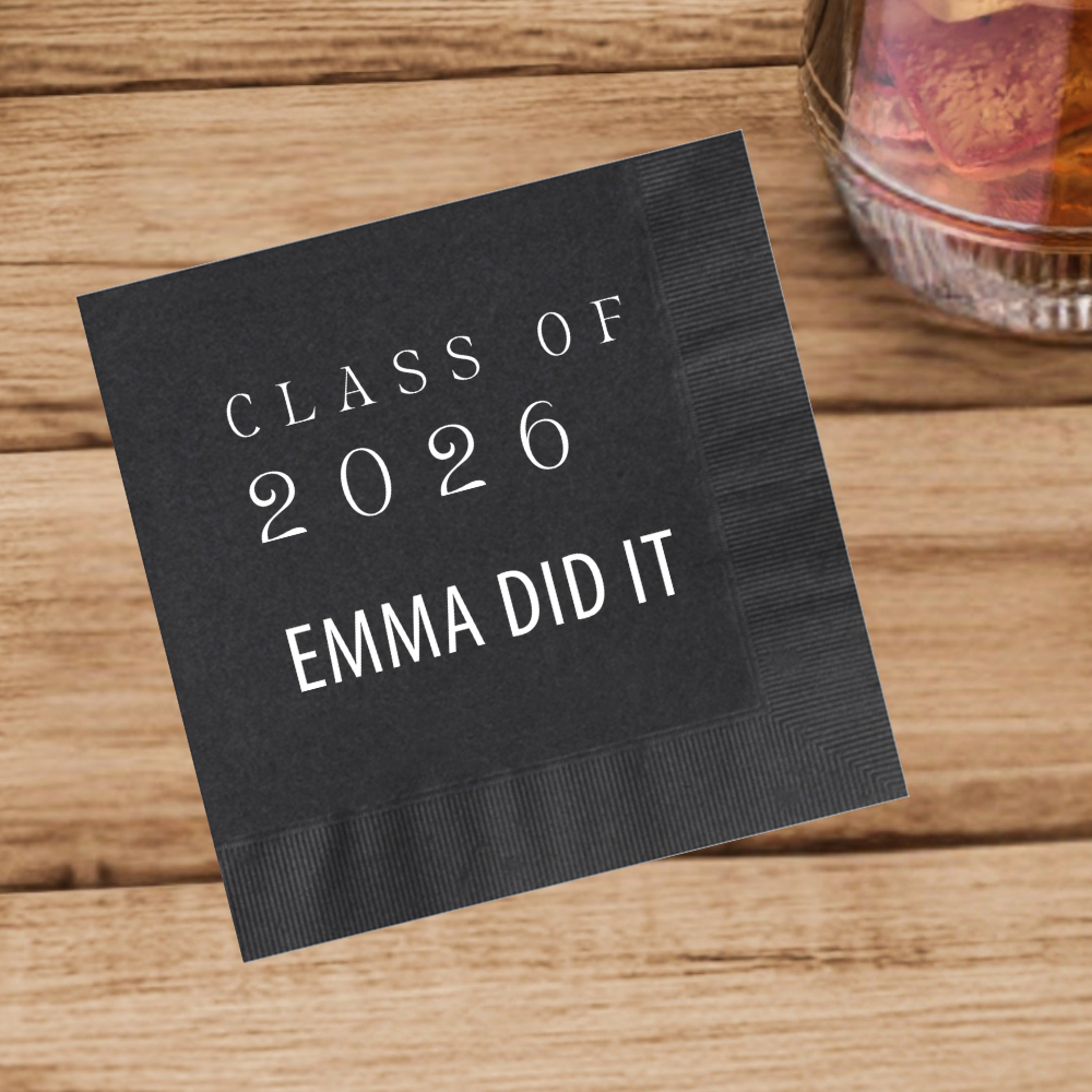 Napkins: Graduation
