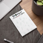 Funny Skiing & Snowboarding Post-it Notes: To-Do List 4x6"
