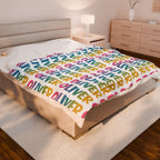 Velveteen Blanket: Custom Name
