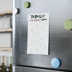 Funny Skiing & Snowboarding Post-it Notes: To-Do List 4x6"
