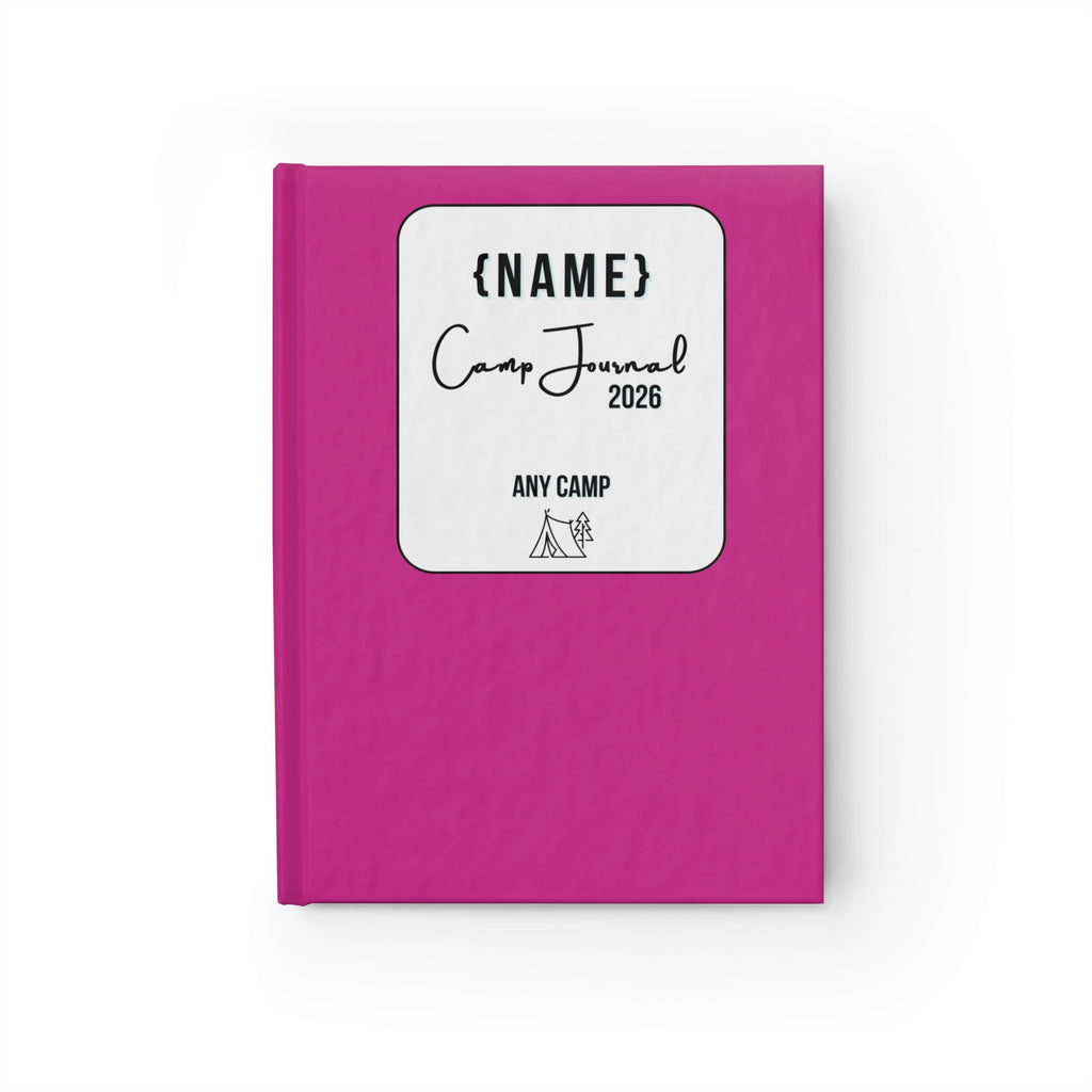 Personalized Camp Journal