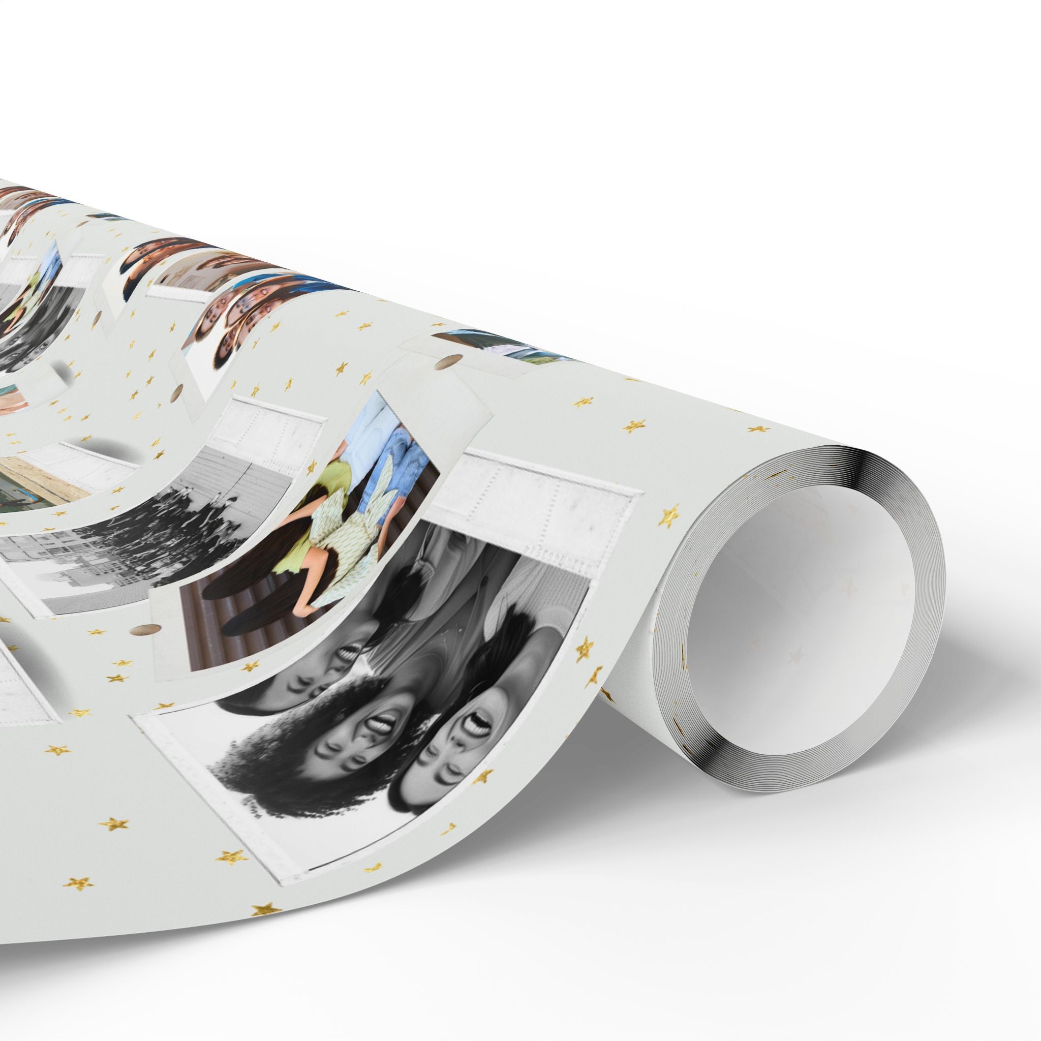 Personalized Photo Wrapping Paper | Custom Gift Wrap with Your Photos | Collage Wrapping Paper | Unique Birthday Gift Wrap