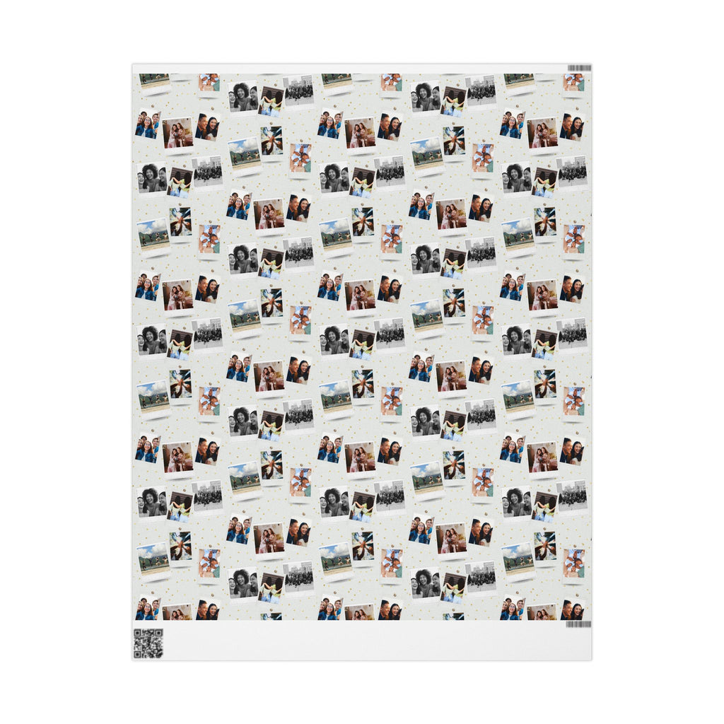 Personalized Photo Wrapping Paper | Custom Gift Wrap with Your Photos | Collage Wrapping Paper | Unique Birthday Gift Wrap