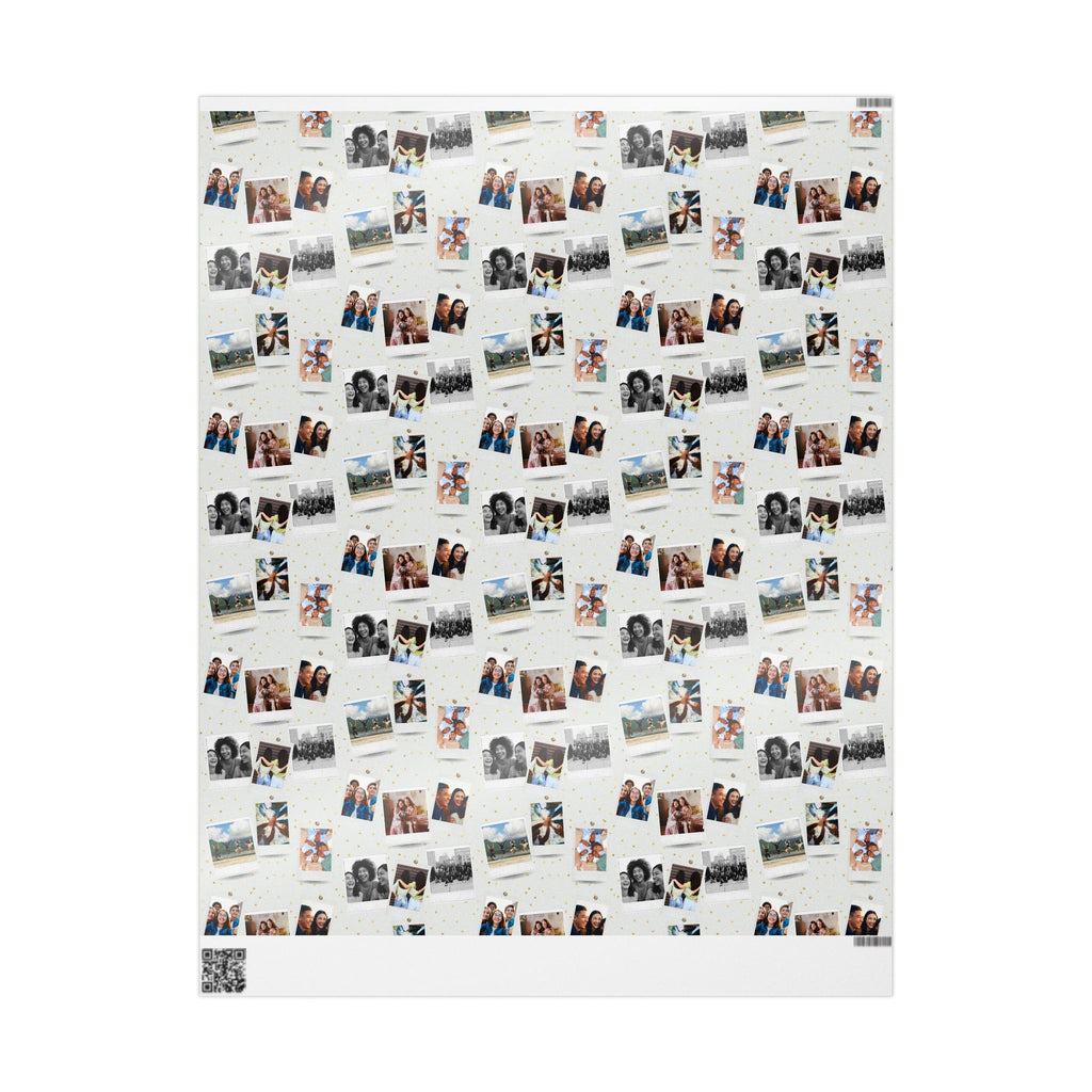 Personalized Photo Wrapping Paper | Custom Gift Wrap with Your Photos | Collage Wrapping Paper | Unique Birthday Gift Wrap
