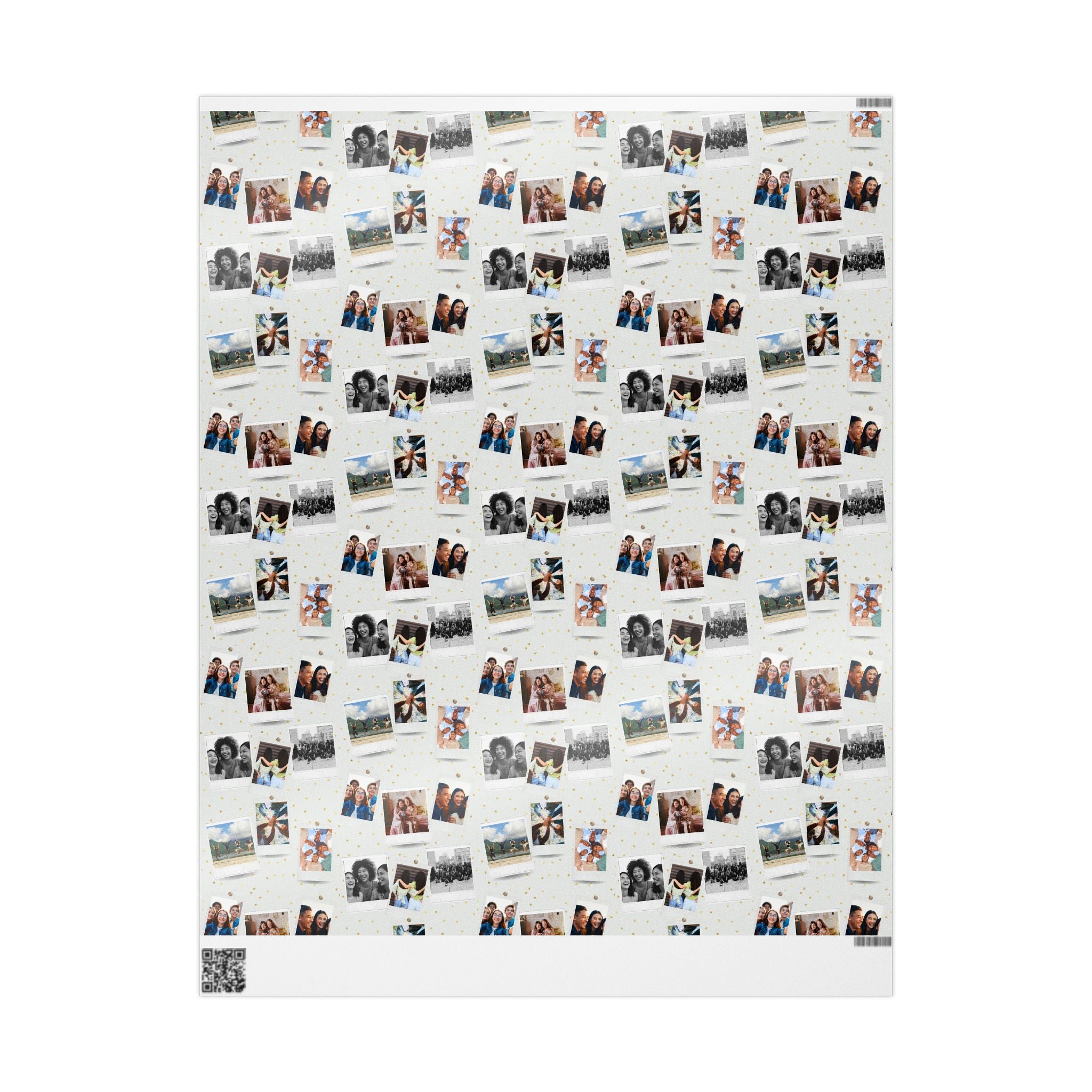 Personalized Photo Wrapping Paper | Custom Gift Wrap with Your Photos | Collage Wrapping Paper | Unique Birthday Gift Wrap