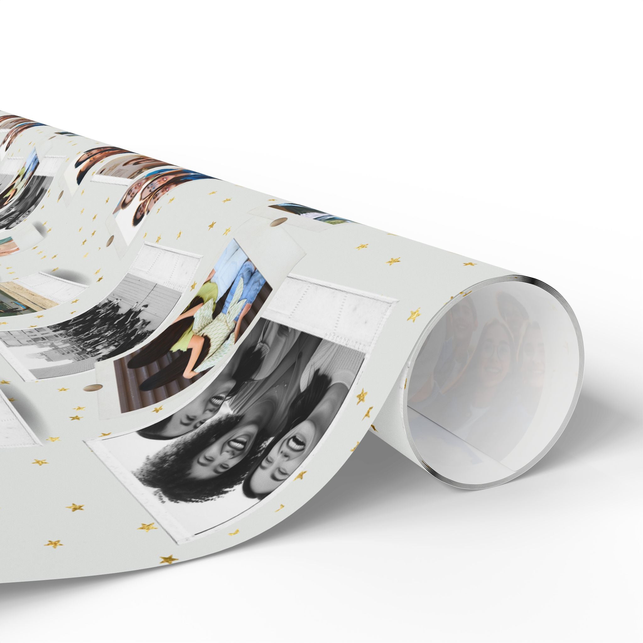Personalized Photo Wrapping Paper | Custom Gift Wrap with Your Photos | Collage Wrapping Paper | Unique Birthday Gift Wrap