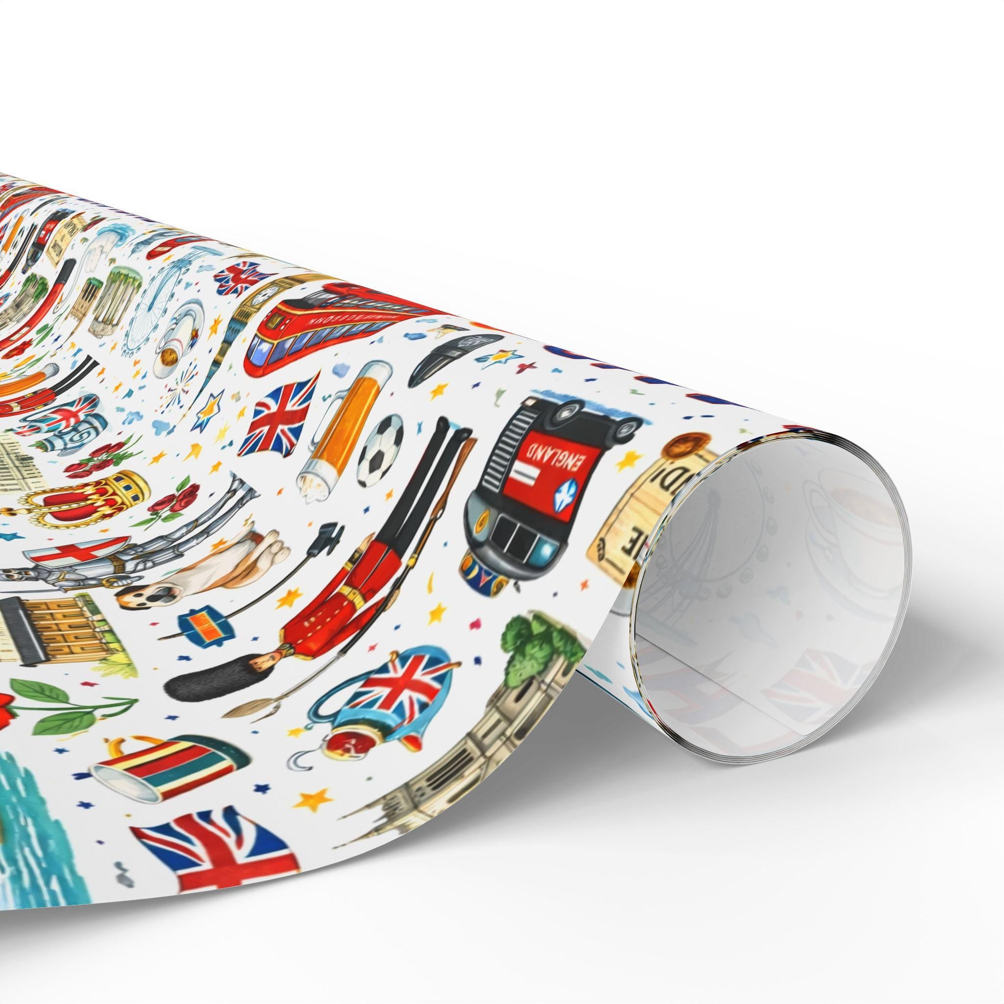 England Icon Wrapping Paper