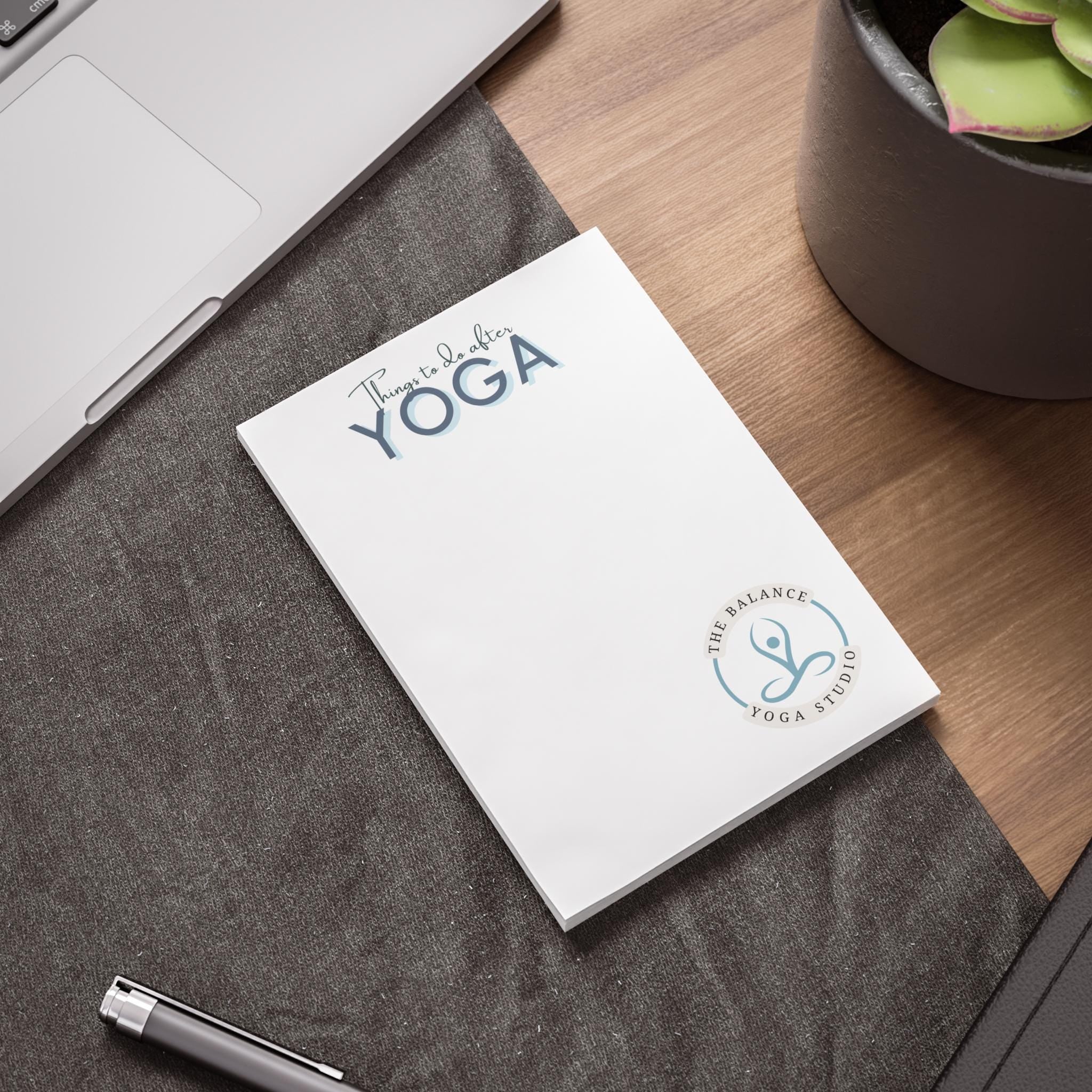 Custom Logo Post-it Note Pads, Bulk Order Corporate or Team Gifts