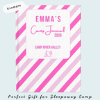 Personalized Camp Journal