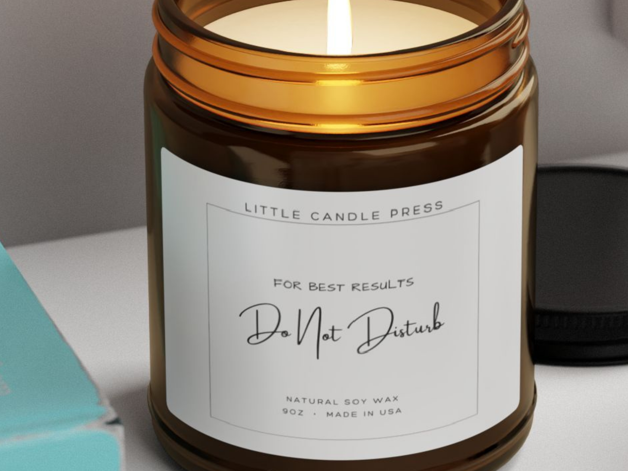 For Best Results:  Do Not Disturb Candle