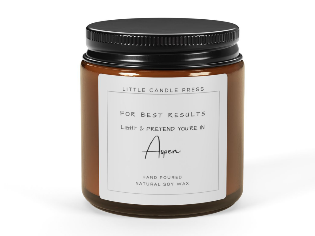 Light & Pretend You re in Aspen Candle