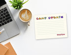 Personalized Camp Notecards with Envelopes