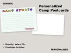Personalized Camp Notecards with Envelopes