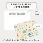 Personalized Camp Notecards with Envelopes
