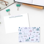 Personalized Camp Notecards with Envelopes