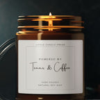 Powered by Tennis & Coffee Candle