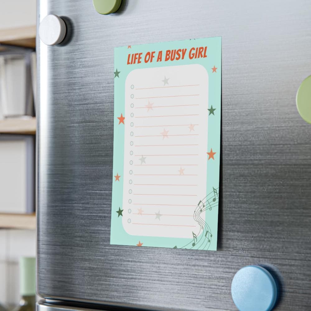 Life of a Busy Girl Post-it Notes: To-Do List. Two sizes -- 4x6" and/or 3x3"