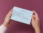 Happy Mail Postcards | Retro Pastel Sunburst Design | No envelopes needed