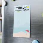 Funny Beach Post-it Notes: Beach Lover To-Do List 4x6"