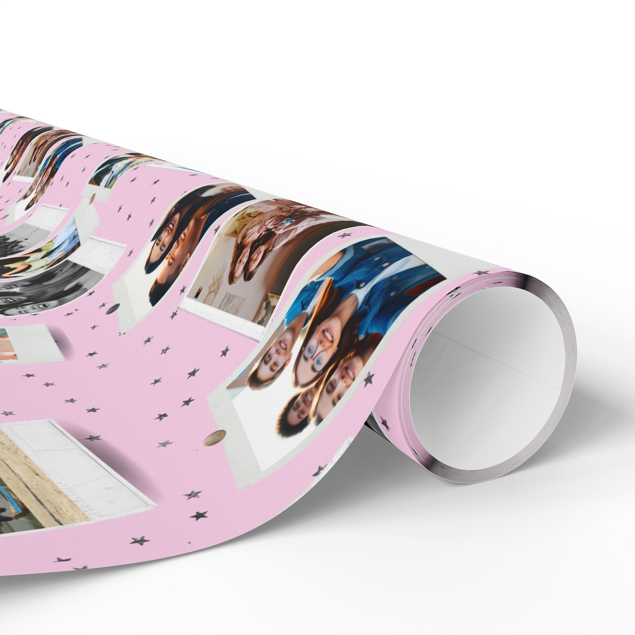 Personalized Photo Wrapping Paper | Custom Gift Wrap with Your Photos | Collage Wrapping Paper | Unique Birthday Gift Wrap