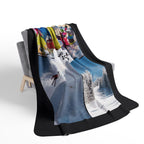 Personalized Fleece Sherpa Blanket with Custom Photos