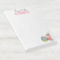 Funny Tennis Post-it Notes: Tennis Players' To-Do List 4x6"
