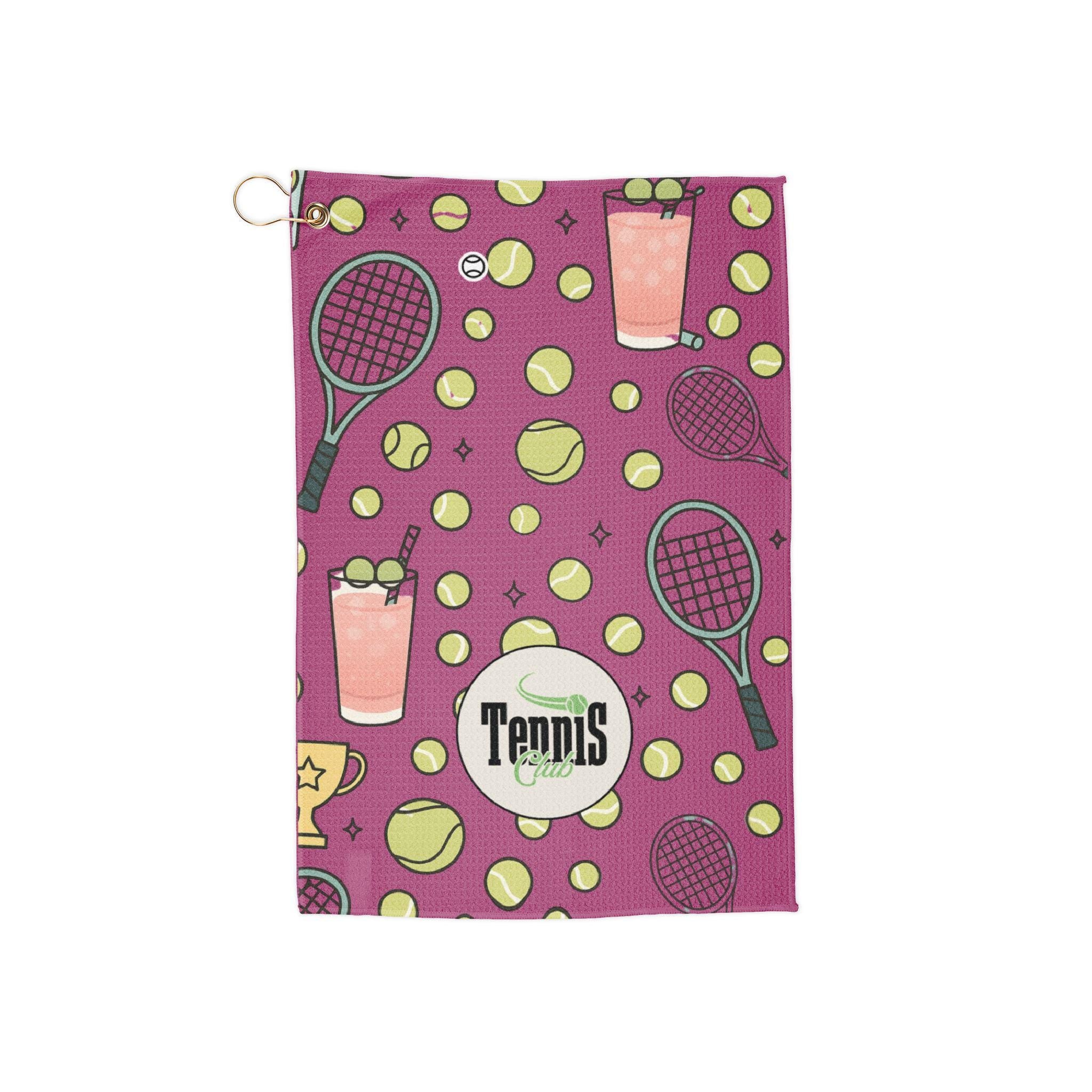 Custom Team Tennis Towel Golf Towels | Personalized Logo, Name, Team