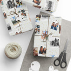 Personalized Photo Wrapping Paper | Custom Gift Wrap with Your Photos | Collage Wrapping Paper | Unique Birthday Gift Wrap