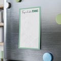 Funny Tennis Post-it Notes: Tennis Players' To-Do List 4x6"