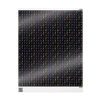 Yoga Dancing Animal Wrapping Paper | Black or White Background