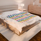 Velveteen Blanket: Custom Name