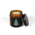 Personalized Family Names Christmas Tree Custom Candle Gift | Holiday Candle