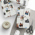 Personalized Photo Wrapping Paper | Custom Gift Wrap with Your Photos | Collage Wrapping Paper | Unique Birthday Gift Wrap