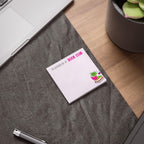 Funny Book Club Post-it Notes: To-Do List 4x6" and / or 3x3"