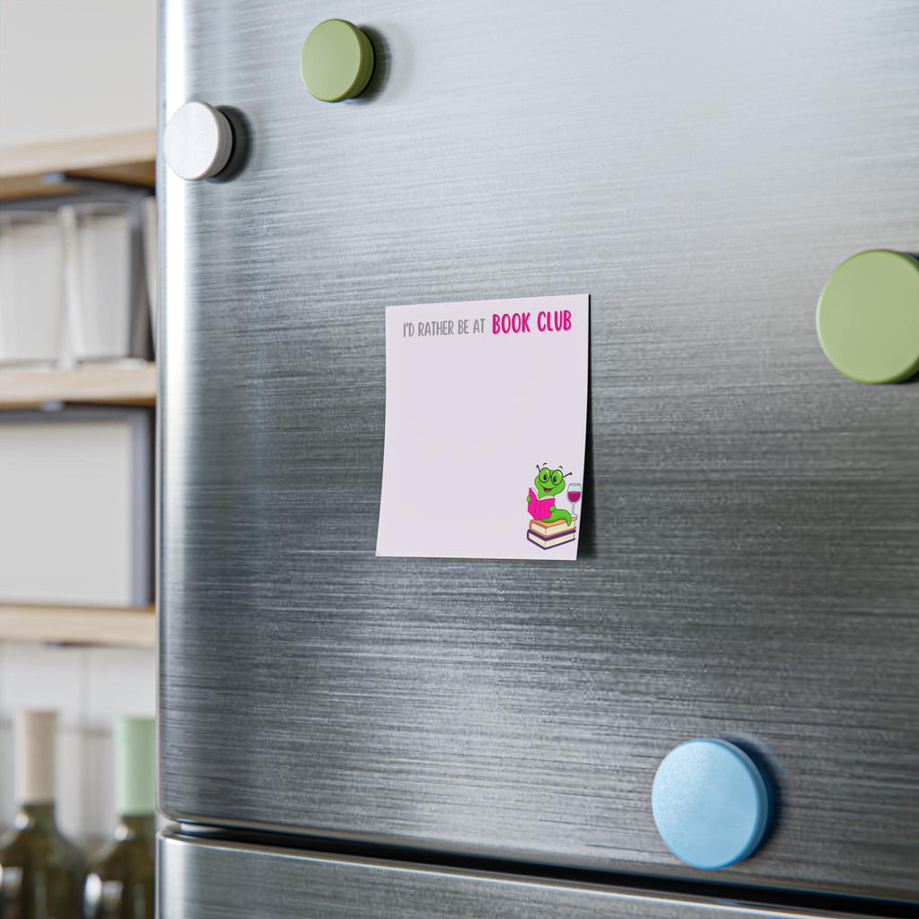 Funny Book Club Post-it Notes: To-Do List 4x6" and / or 3x3"