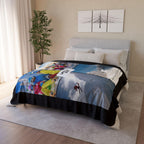 Personalized Fleece Sherpa Blanket with Custom Photos