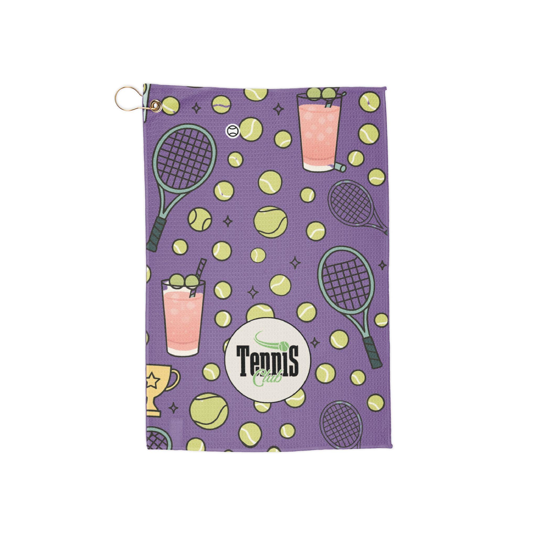 Custom Team Tennis Towel Golf Towels | Personalized Logo, Name, Team