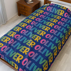 Velveteen Blanket: Custom Name