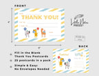 Party Animals Postcards