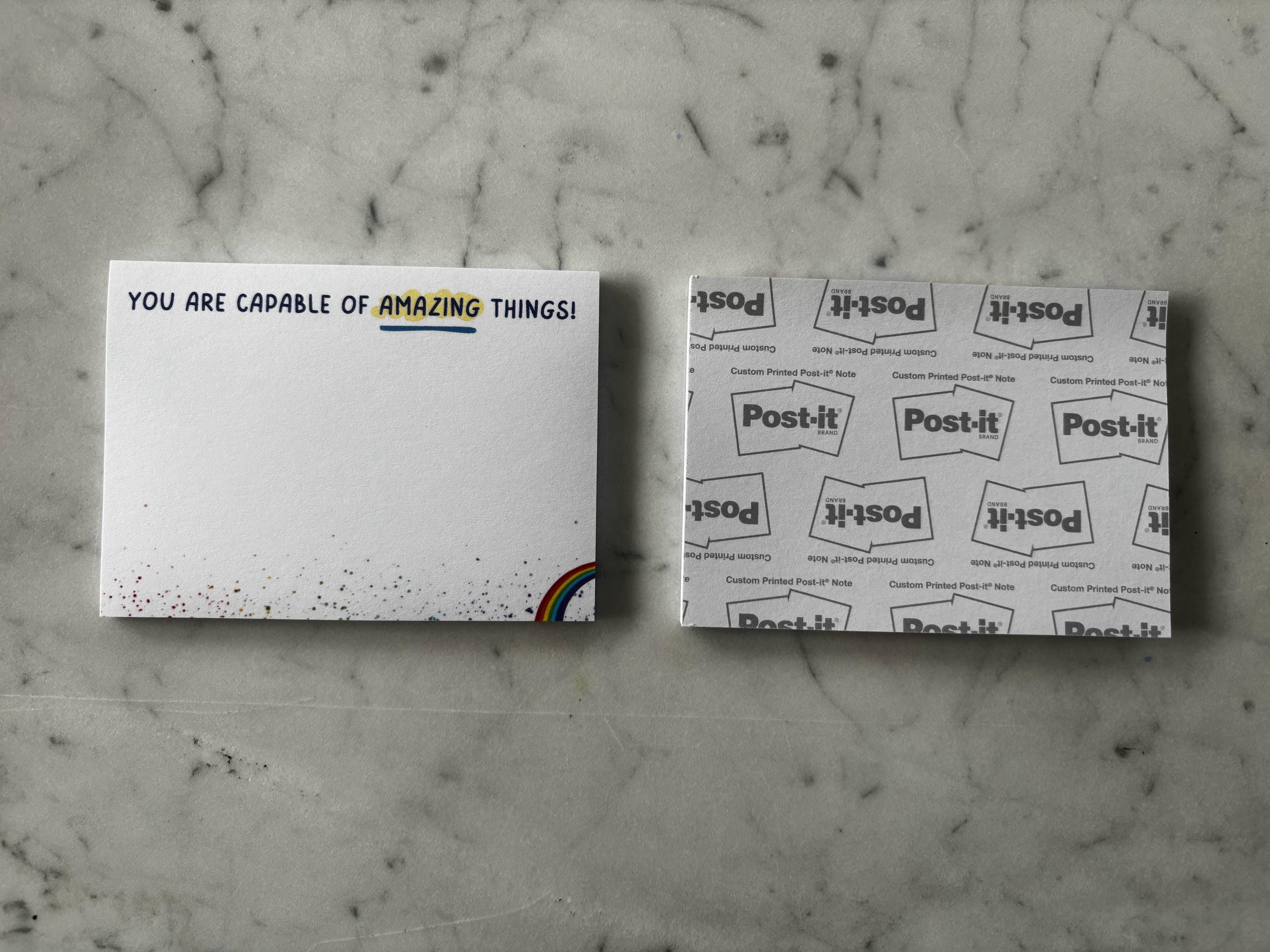 Teacher Post-it Notes: Positive affirmation Design
