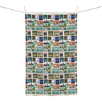 New York City Icons Microfiber Tea Towel | NYC Landmarks, Status of Liberty