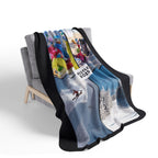 Personalized Fleece Sherpa Blanket with Custom Photos
