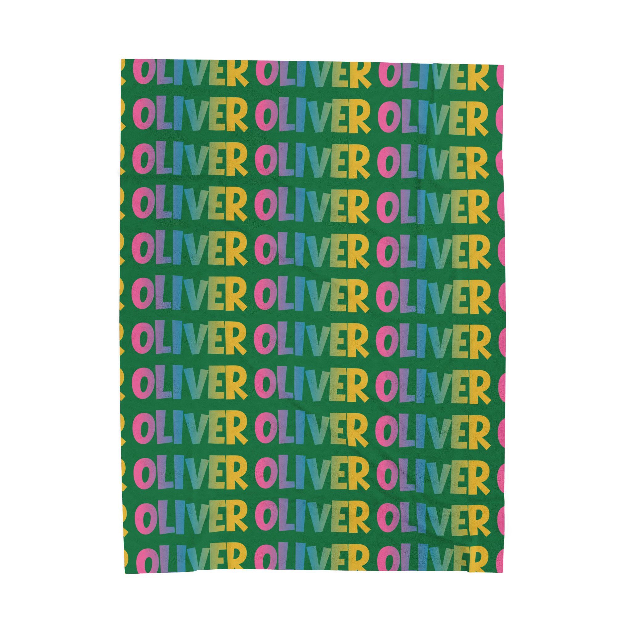 Velveteen Blanket: Custom Name