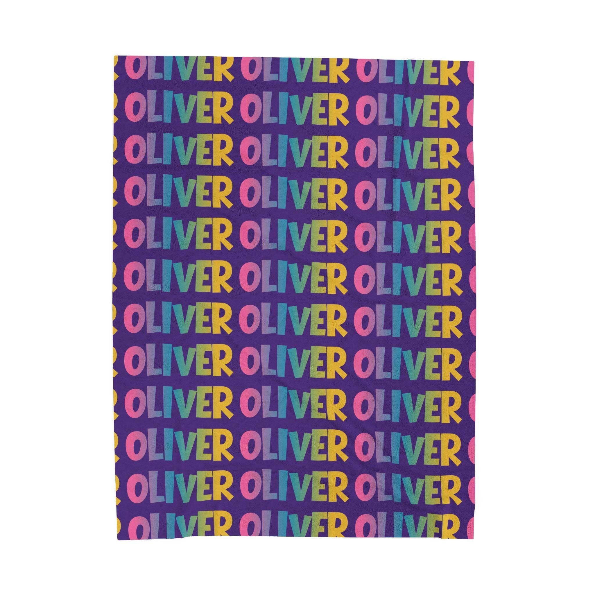 Velveteen Blanket: Custom Name
