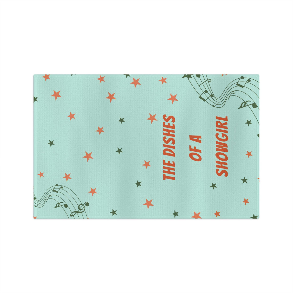 Showgirl Kitchen Tea Towel, Dish Towel