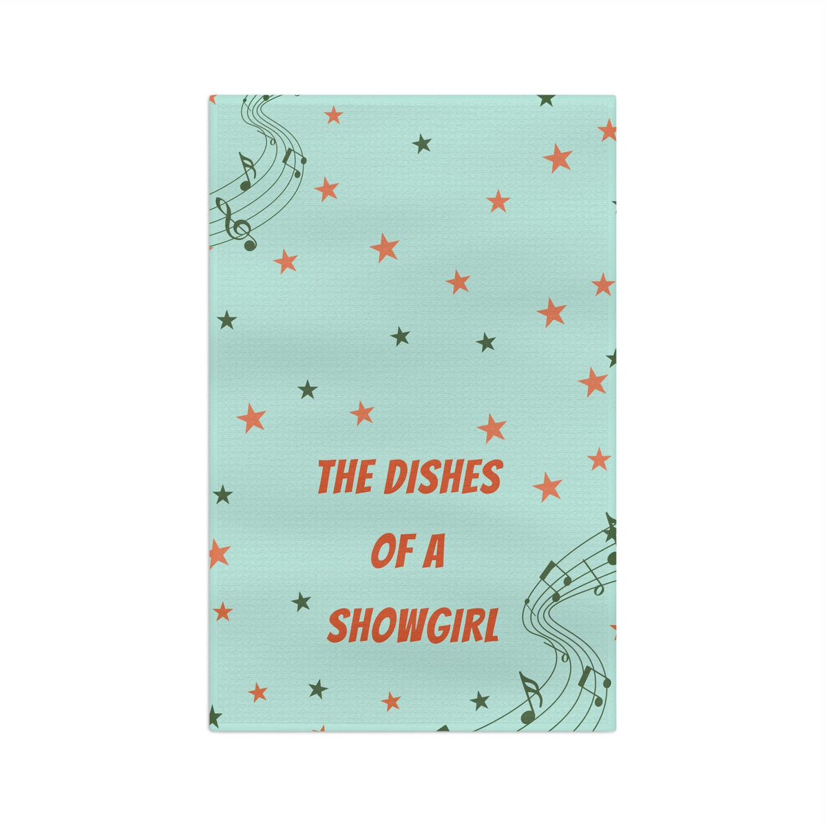 Showgirl Kitchen Tea Towel, Dish Towel