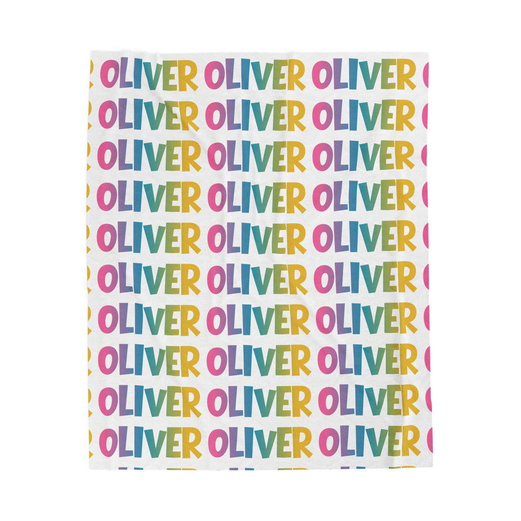 Velveteen Blanket: Custom Name
