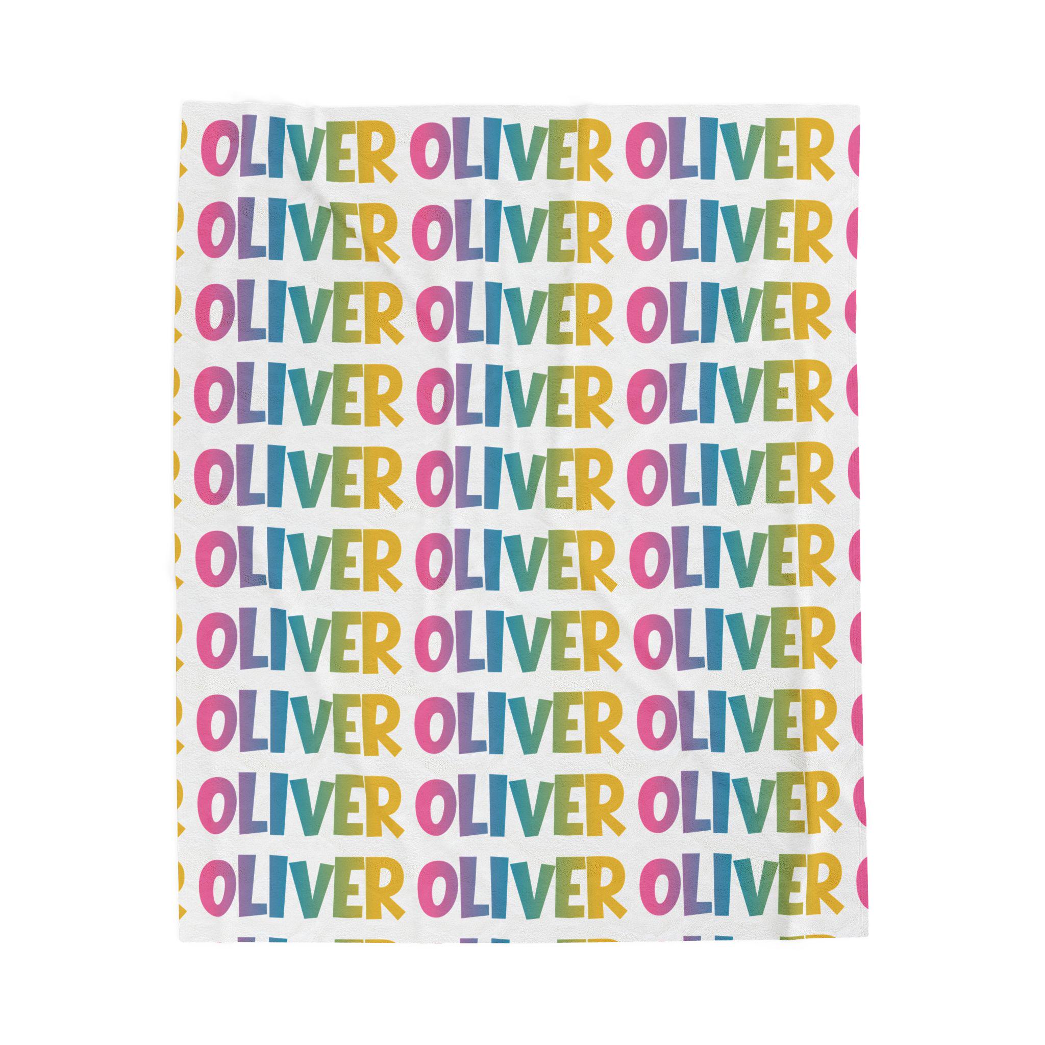 Velveteen Blanket: Custom Name