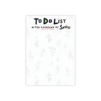Funny Skiing & Snowboarding Post-it Notes: To-Do List 4x6"