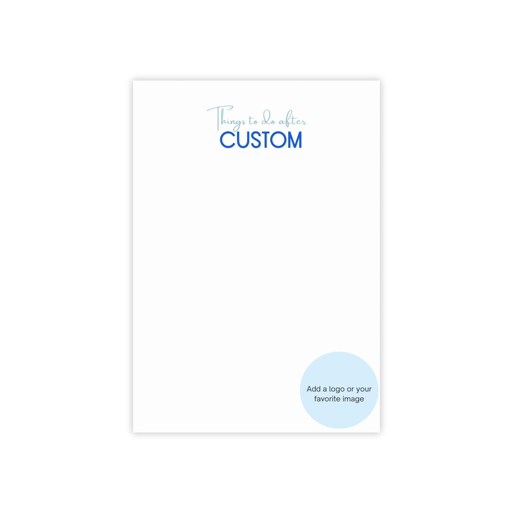 Custom Logo Post-it Note Pads, Bulk Order Corporate or Team Gifts
